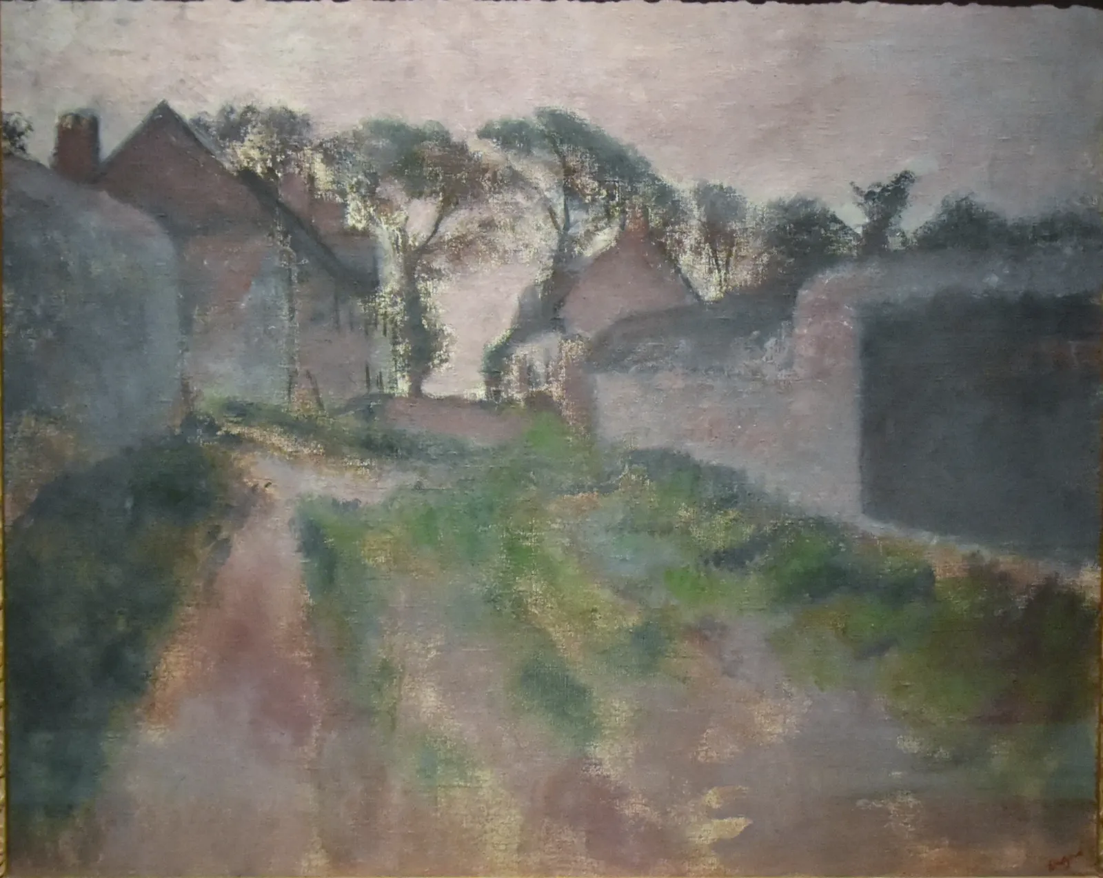 Village Street. Saint-Valéry-sur-Somme, Edgar Degas