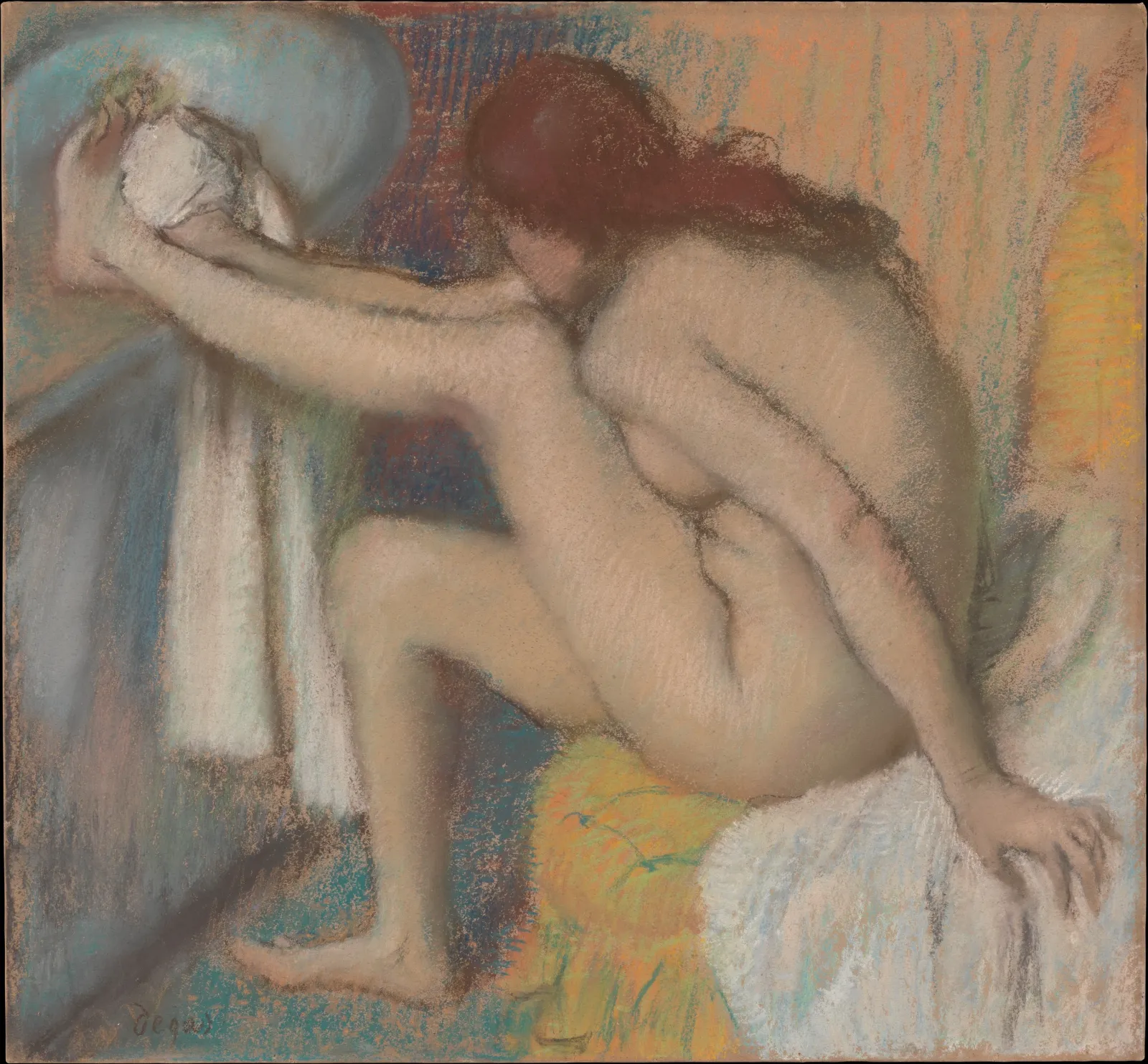 Woman Drying Her Foot, Edgar Degas
