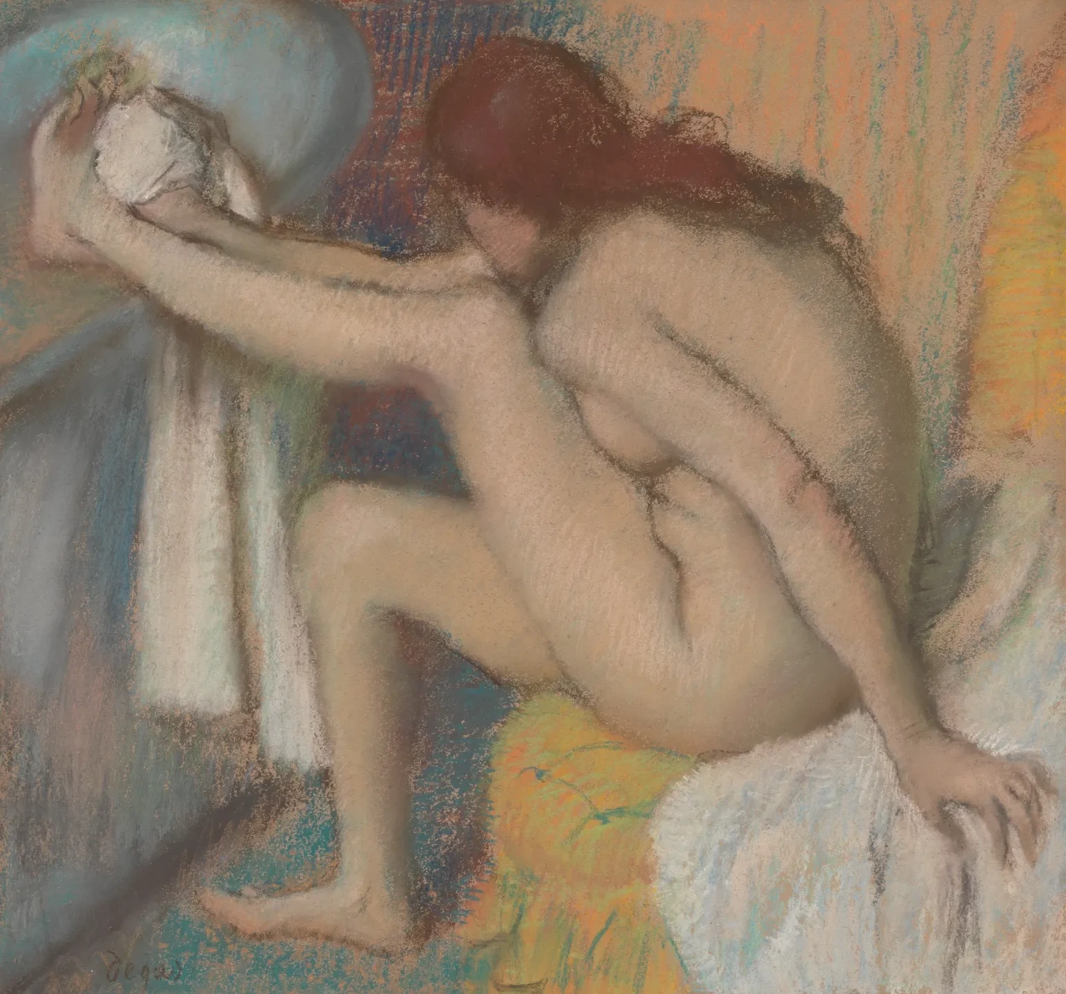 Woman Drying Her Foot, Edgar Degas