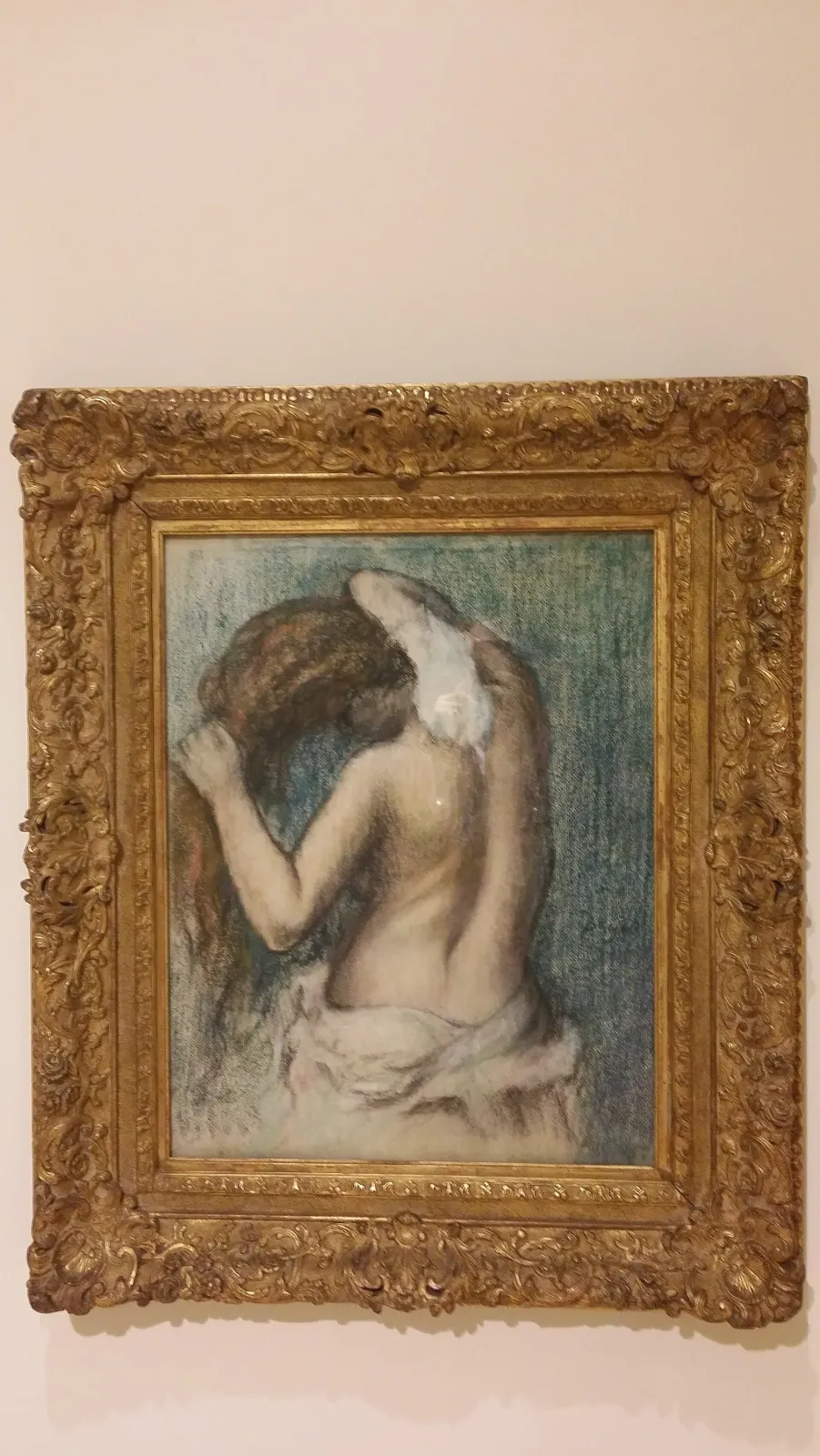 Woman Drying Herself, Edgar Degas