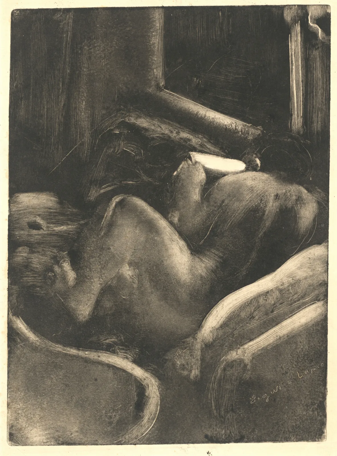 Woman Reading (Liseuse), Edgar Degas