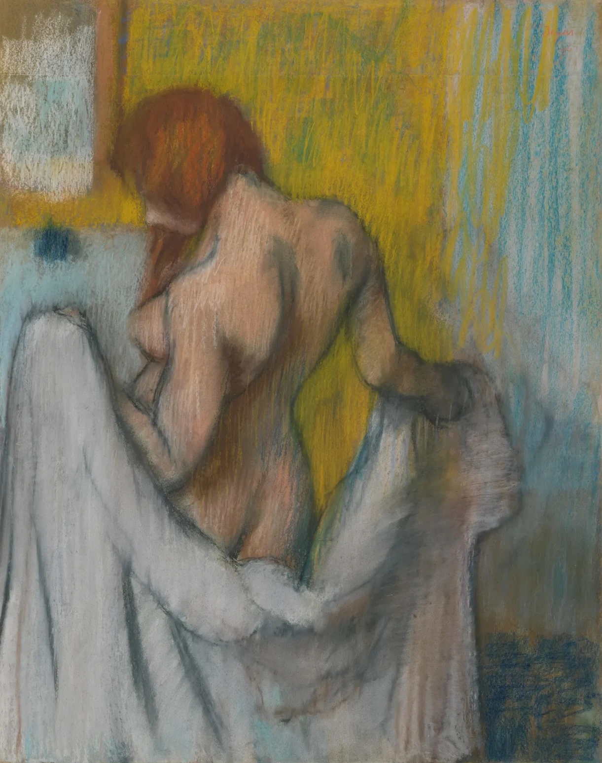Woman with a Towel, Edgar Degas