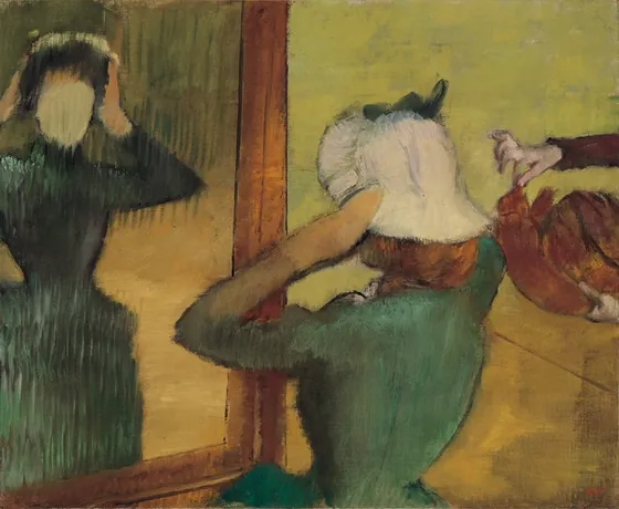 At the Milliner