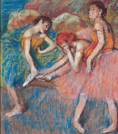 Danseuses au repos