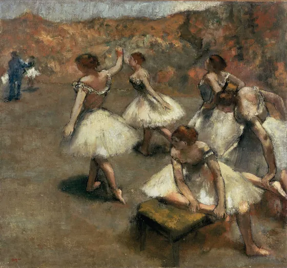 Danseuses sur la scène