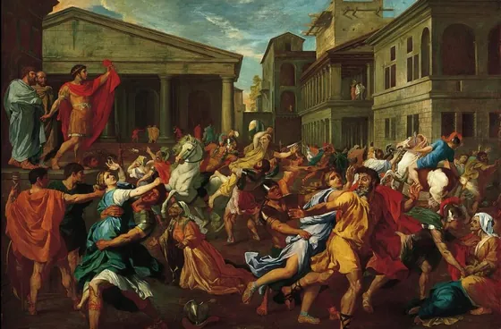 L'enlèvement des Sabines