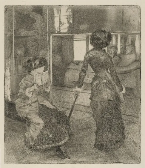 Mary Cassatt at the Louvre: The Etruscan Gallery