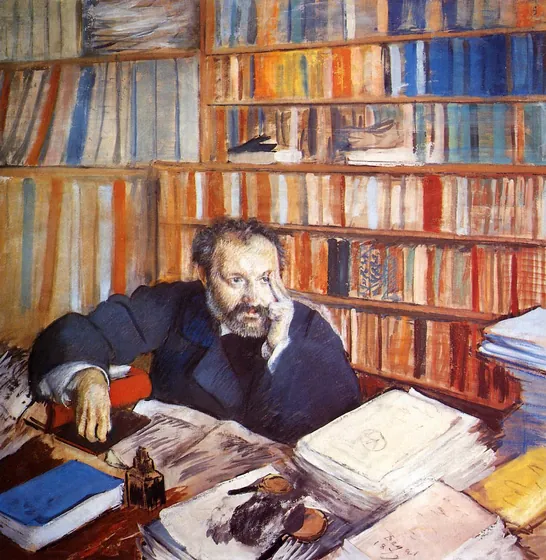 Portrait d'Edmond Duranty