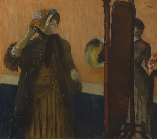 At the Milliner's