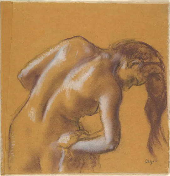Bather Drying Herself