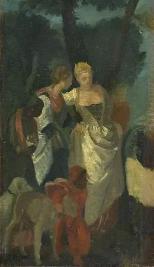 Copy after 'The Finding of Moses' by Veronese