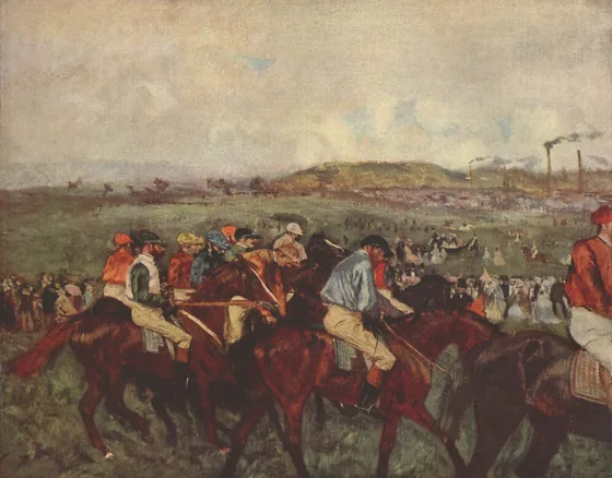 Course de gentlemen. Avant le départ