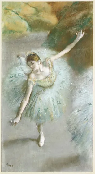 Dancer in Green