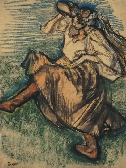 Dancer in Ukrainian Dress