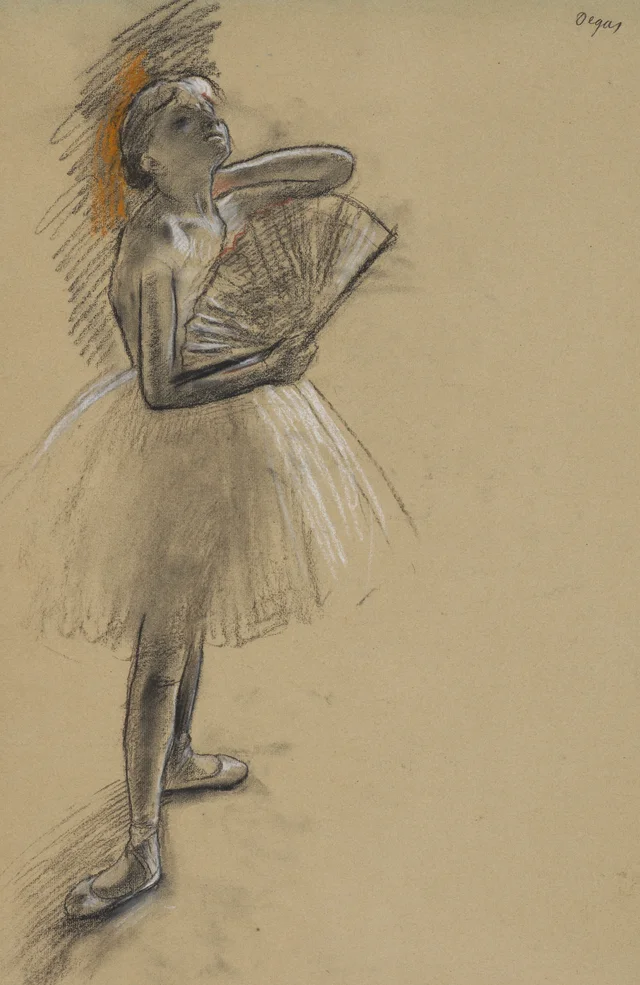 Bailarina con abanico
