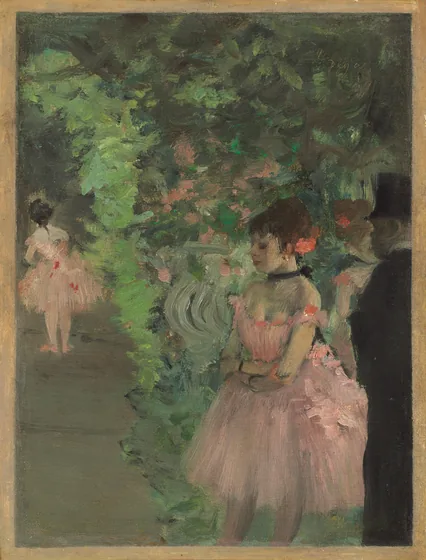Dancers Backstage