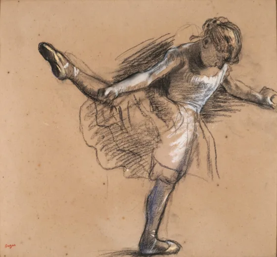 Danseuse debout