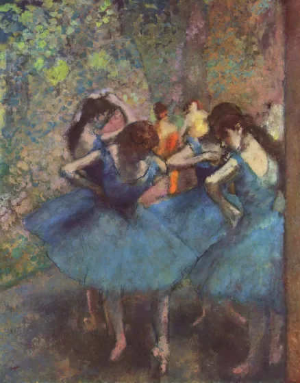 Danseuses bleues