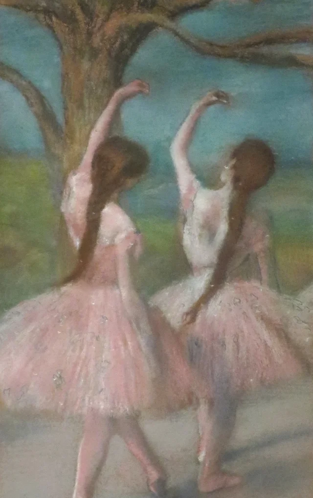ピンクの踊り子たち, エドガー・ドガ