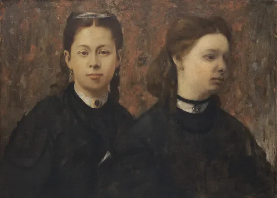 Double Portrait - The Cousins of the Painter