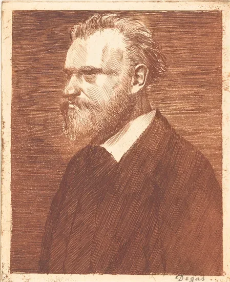 Edouard Manet, Bust-Length Portrait  (Manet en buste)