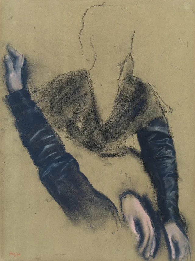 Études de bras et de mains (« Madame Camus au piano »), Edgar Degas