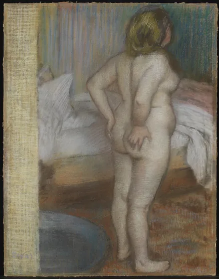 Femme à son lever