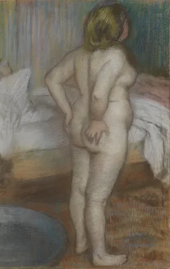Femme à son lever