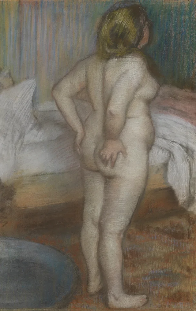 Mujer al levantarse