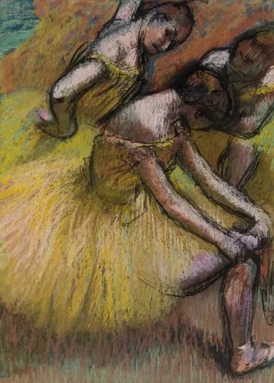 Group of Dancers (Groupe de danseuses)