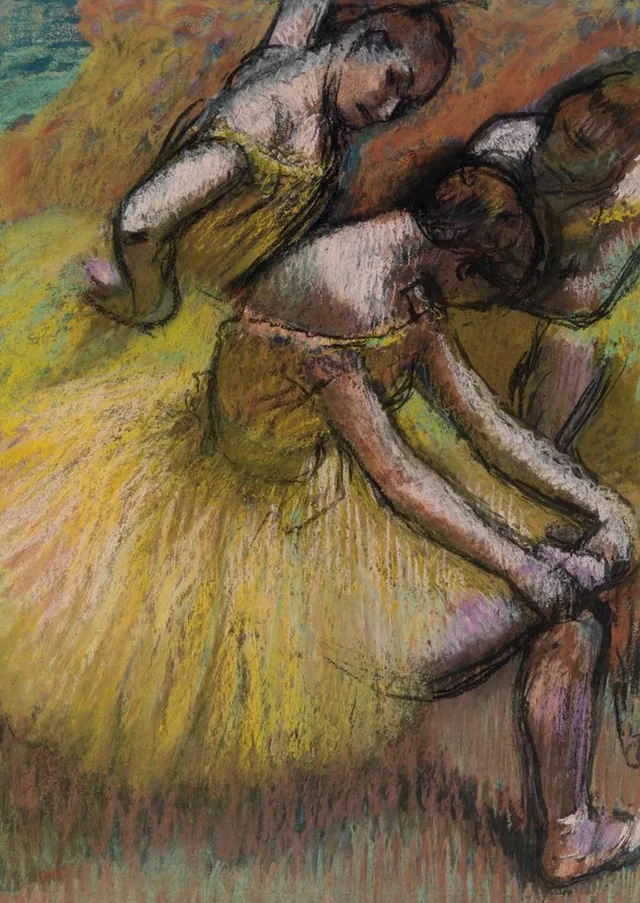 Grupo de bailarinas, Edgar Degas