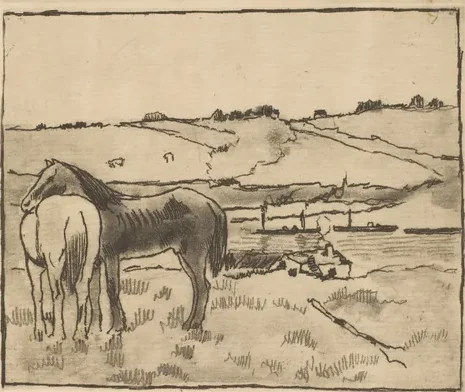 Horses in the Meadow