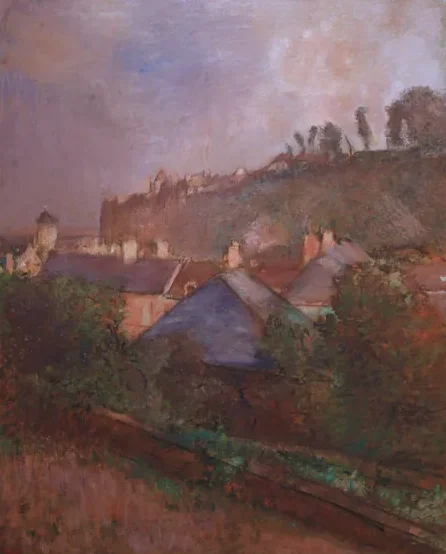 Houses at the Foot of a Cliff (Saint-Valéry-sur-Somme)