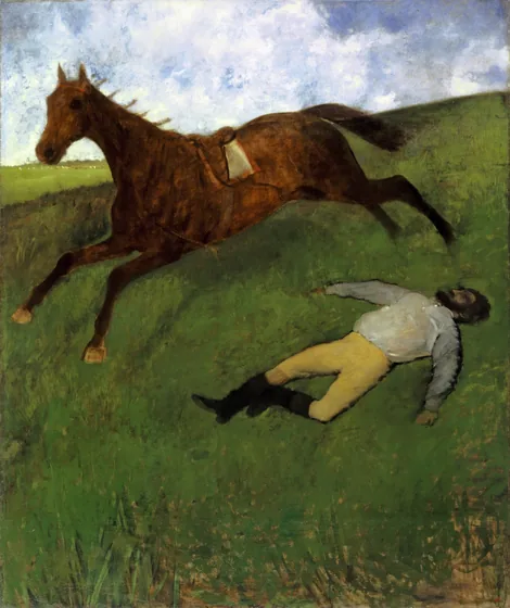 Jockey blessé
