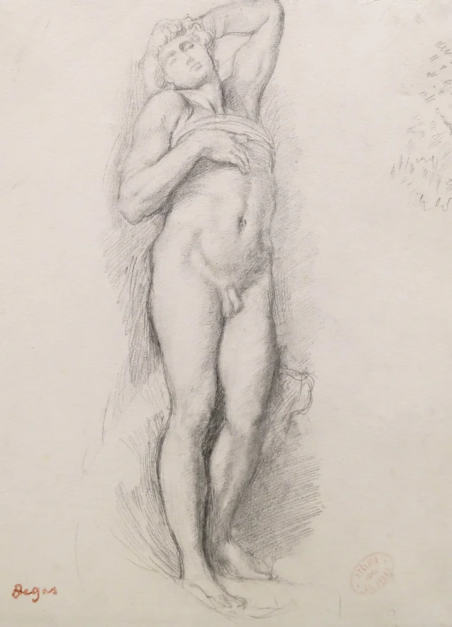 L'Esclave mourant de Michel-Ange, Edgar Degas