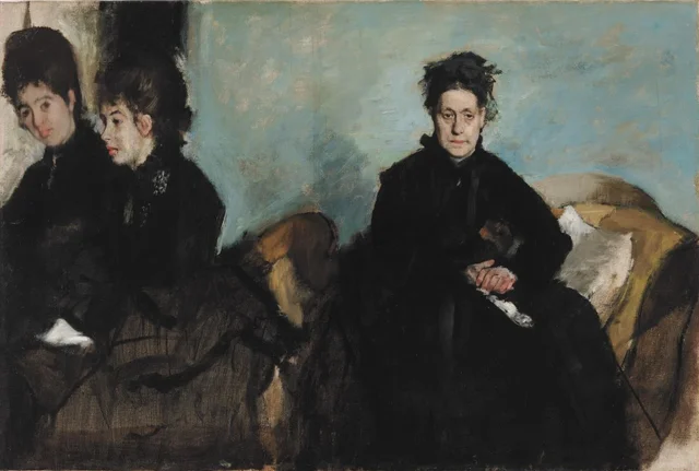 La duquesa de Montejasi con sus hijas, Elena y Camilla