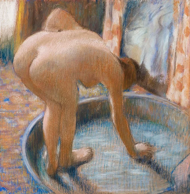 La Femme au tub, Edgar Degas