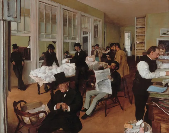 Le Bureau de coton à La Nouvelle-Orléans