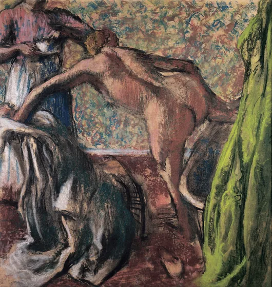 Le petit déjeuner après le bain