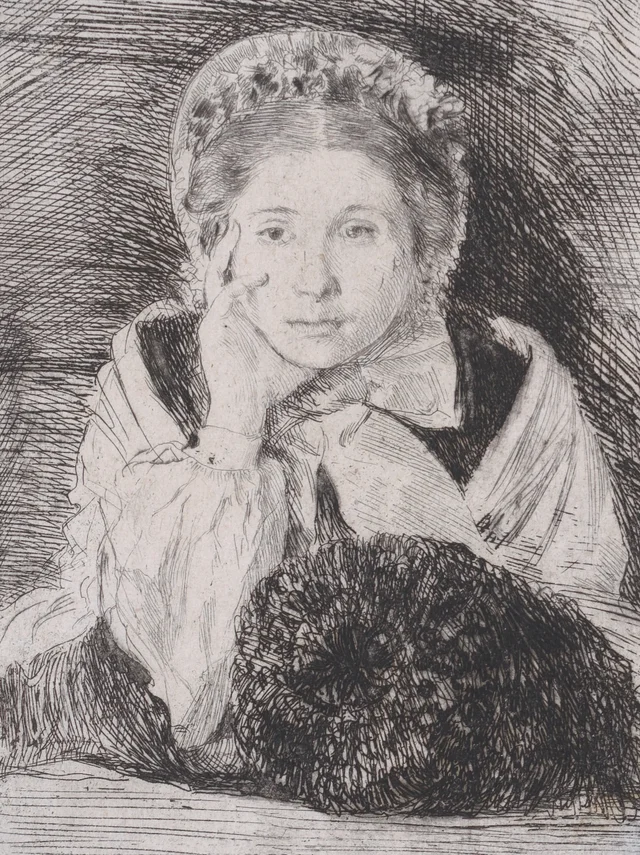 Marguerite De Gas, sœur de l'artiste, Edgar Degas