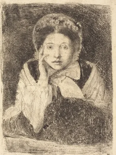 Marguerite De Gas, the Artist's Sister (Marguerite De Gas, soeur de l'artiste)