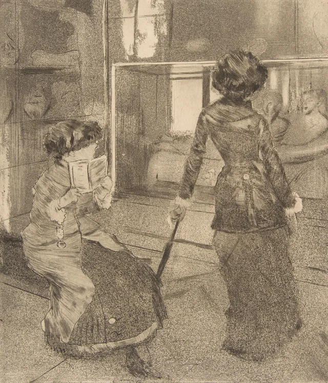 Mary Cassatt en el Louvre: la galería etrusca