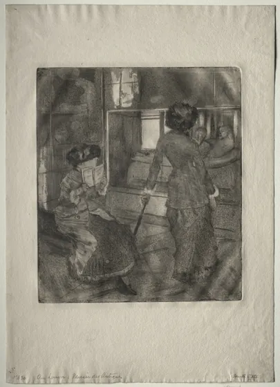 Mary Cassatt at the Louvre: The Etruscan Gallery