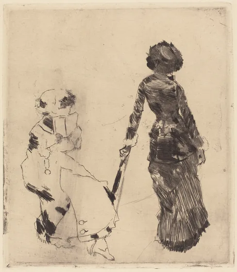 Mary Cassatt at the Louvre: The Etruscan Gallery