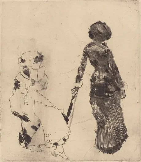 Mary Cassatt at the Louvre: The Etruscan Gallery