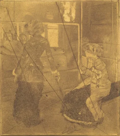 Mary Cassatt at the Louvre: The Etruscan Gallery