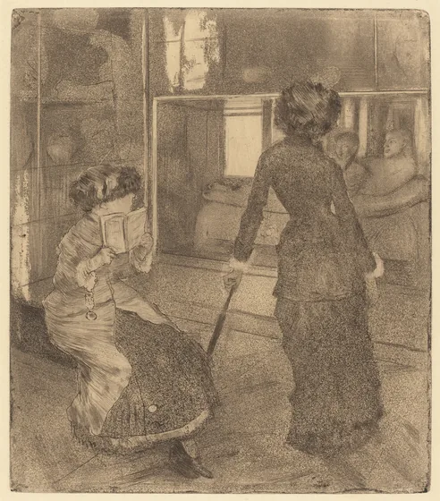 Mary Cassatt at the Louvre: The Etruscan Gallery