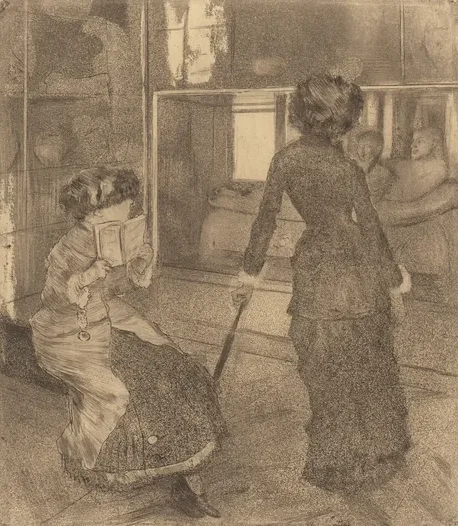 Mary Cassatt at the Louvre: The Etruscan Gallery