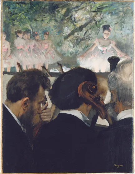 Musiciens à l'orchestre