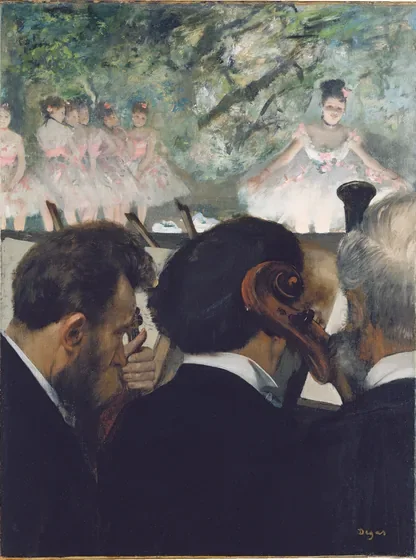 Musiciens à l'orchestre